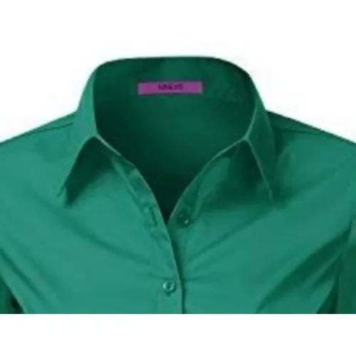 Ladies Formal Dress Shirt Green Konga Online Shopping