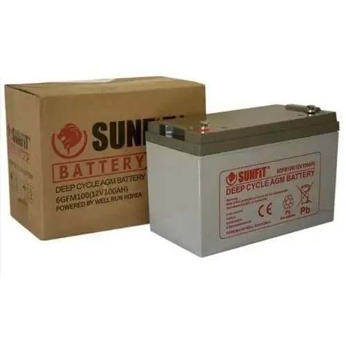 Solar Inverter Battery - 100ah - 12v
