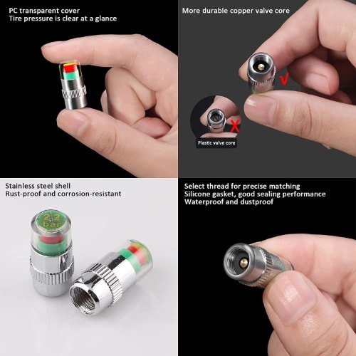 Air Alert Tire Valve Cap 4pcs Konga Online Shopping