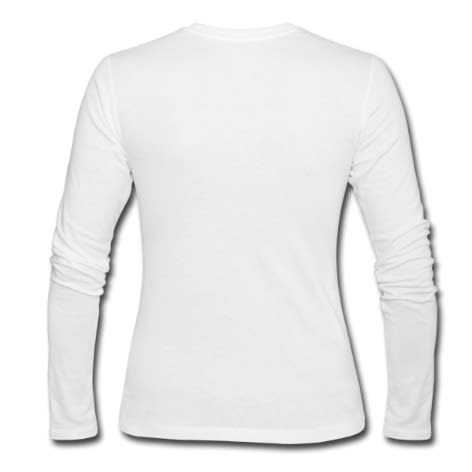 plain white long t shirt