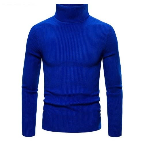 blue turtleneck mens