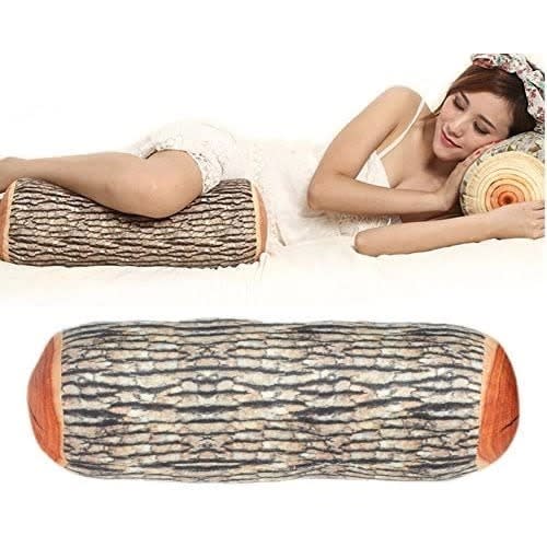Wood Log Design Throw Pillow | Konga Online Shopping