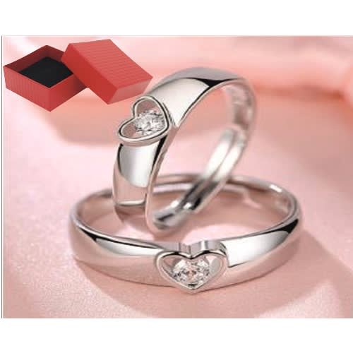 Adjustable Unisex Love Ring Set Of 2 Konga Online Shopping