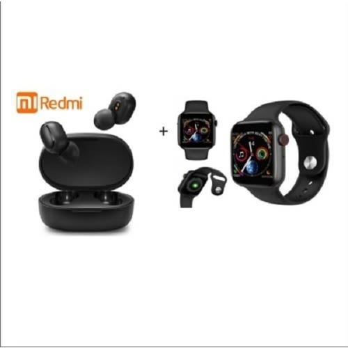 A S Iwo 12 Series 5 T500 Smart Watch Black Redmi Mi Bluetooth
