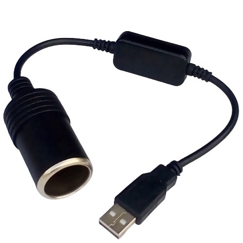 Car Cigarette Lighter Socket - Usb 5v To 12v & Converter Adapter Wired  Controller Plug | Konga Online Shopping