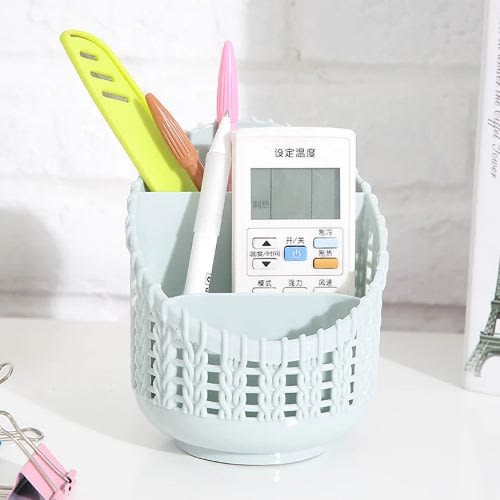 Office Desktop Pen Holder Blue Konga Ping Office Desktop Pen Holder Blue