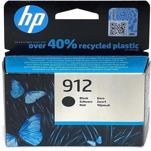 HP Original Ink Cartridge 912 Black Konga Online Shopping