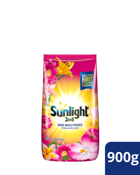 Sunlight 2in1 Tropical Sensations Handwash Washing Powder.