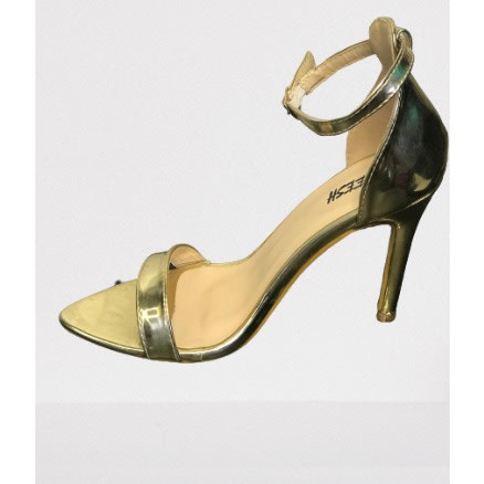 Womens gold sandals heels hotsell