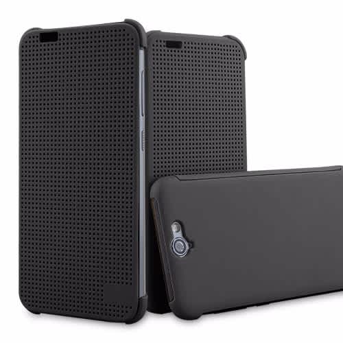 htc one a9 dot view case black