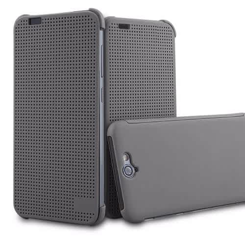 htc one a9 dot view flip case