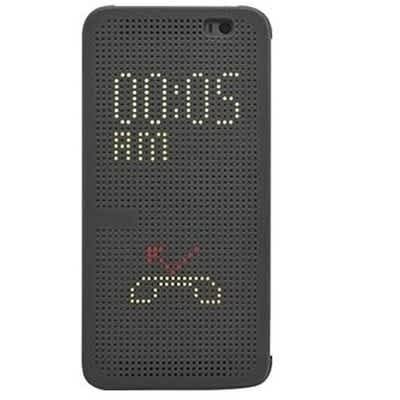 htc one m9 dot view smart flip cover