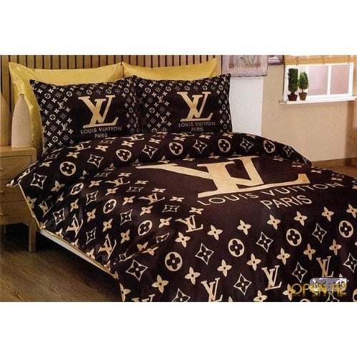 LV Print Duvet Comforter - Queen Size