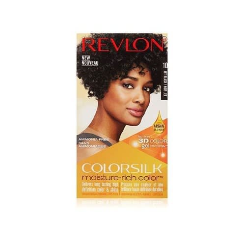 Revlon Colorsilk Moisture Rich Color Hair Dye Jet Black 10 - 1 Pack | Konga  Online Shopping