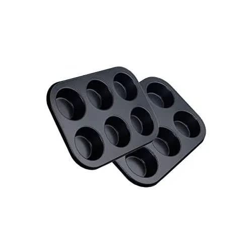 Cupcake Baking Tray 6 Cups 2pcs Konga Online Shopping