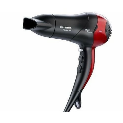 the hair dryer