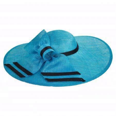 turquoise hats and fascinators
