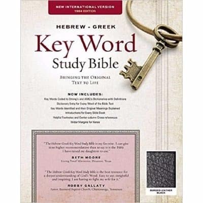 Hebrew Greek Key Word Study Bible NIV.