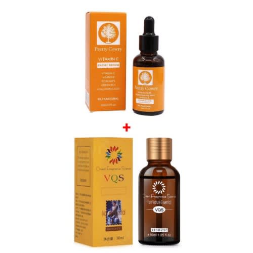 Vqs Nature Essential Oil & Vitamin C Serum For Acne Wrinkle Ant