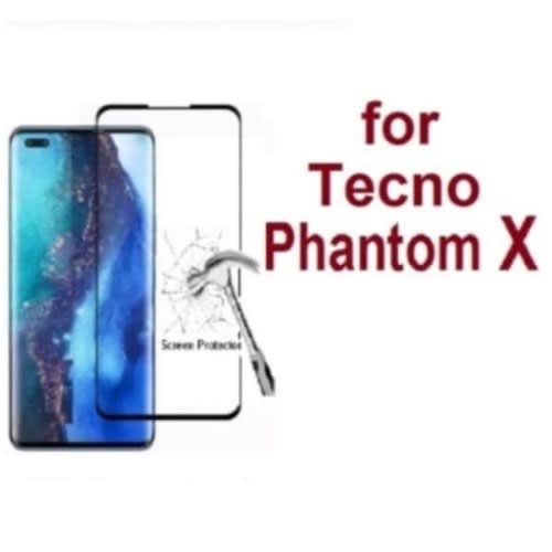 Full Screen Protector Tempered Glass For Tecno Phantom X 1