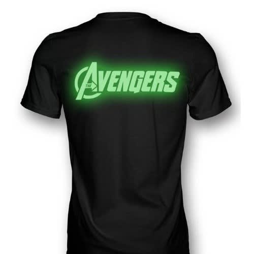 glow in the dark t shirts avengers