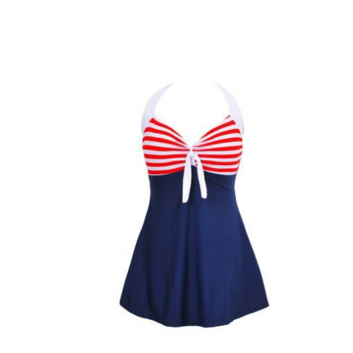 padded swim dress