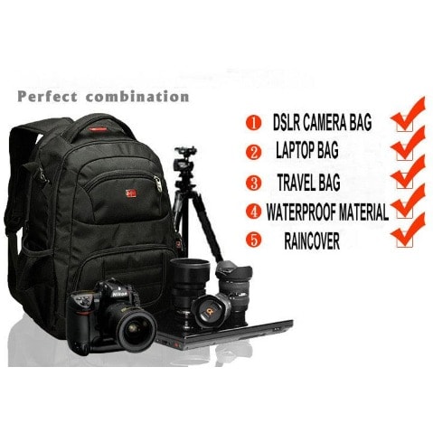 swiss gear camera backpack