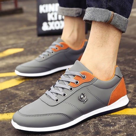 Men's Lace-up Canvas - Grey | Konga Online Shopping
