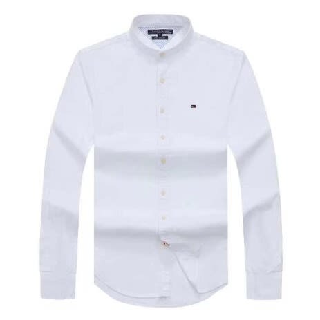 Tommy hilfiger grandad store collar shirt