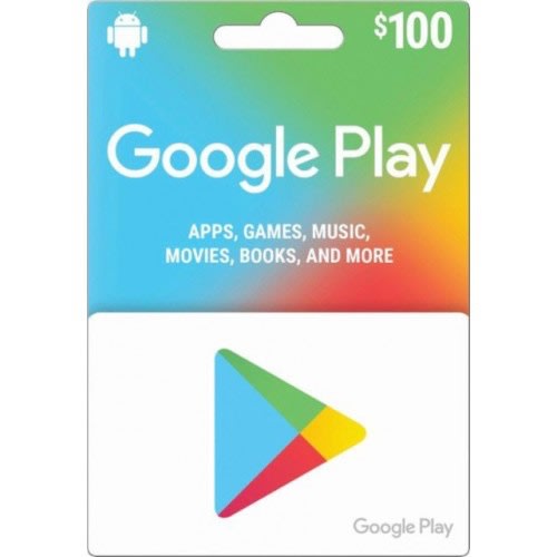 Google Play Gift Card Us 100 Konga Online Shopping