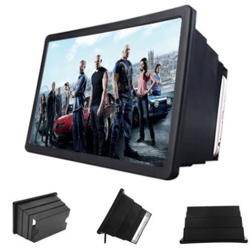 F2 - HD Mobile Phone Screen Magnifier - Black | Konga Online Shopping