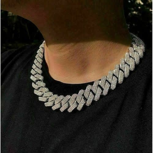 Men's Hip Hop Iced Miami Cuban Chain 
