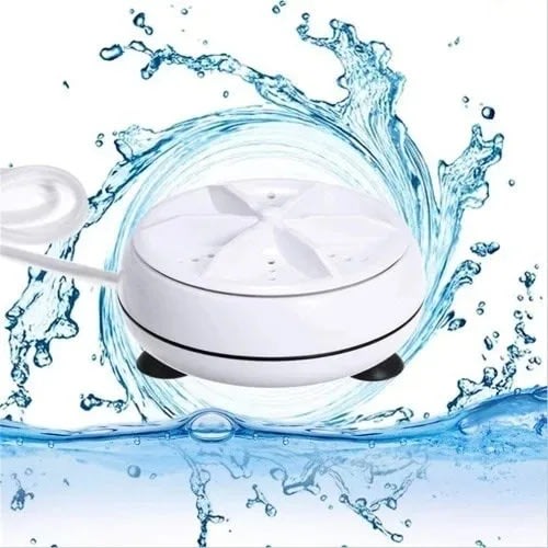 Mini Ultrasonic Turbine Washing Machine 6W Konga Online Shopping