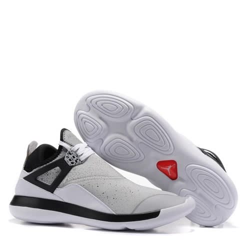 Nike Wolf Grey Black White Cement Jordan 89 Fly Lunarlon | Konga Online  Shopping