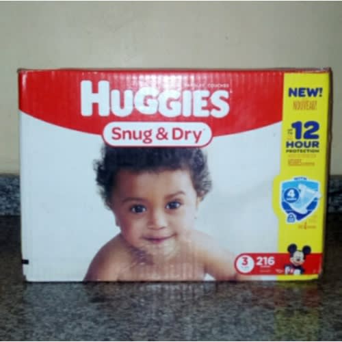 216 huggies diapers