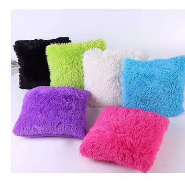 fluffy floor pillows