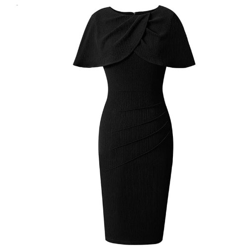 Cape deals pencil dress