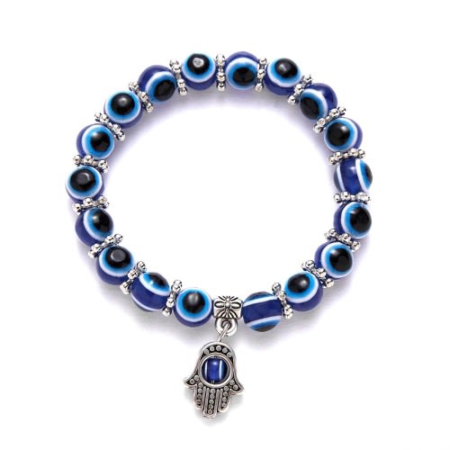 Blue Eye Beaded Bracelet | Konga Online Shopping