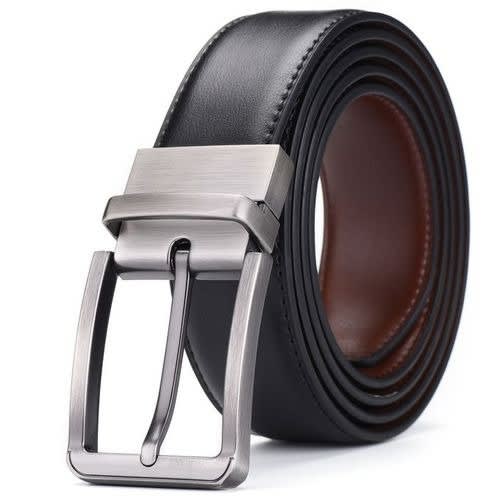 Leather Belt - Black | Konga Online Shopping