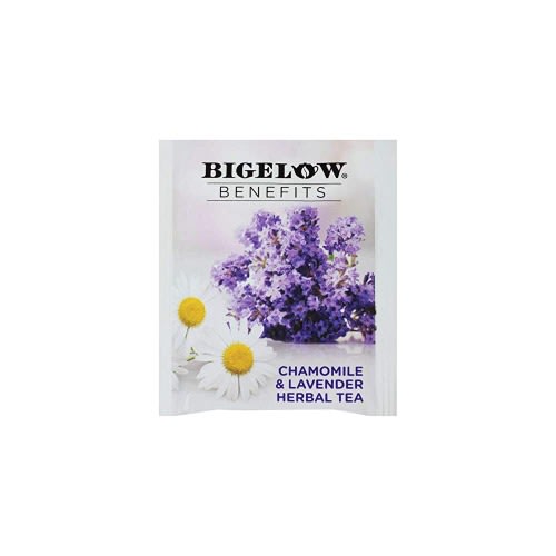 Bigelow Benefits Sleep Chamomile Lavender Herbal Tea -Caffeine Free-18 ...