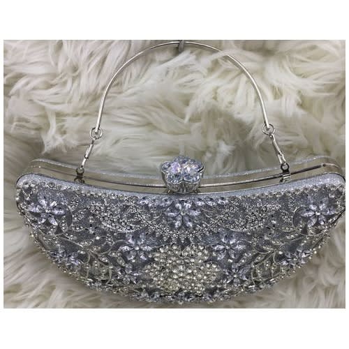 Metallic clutch purse discount