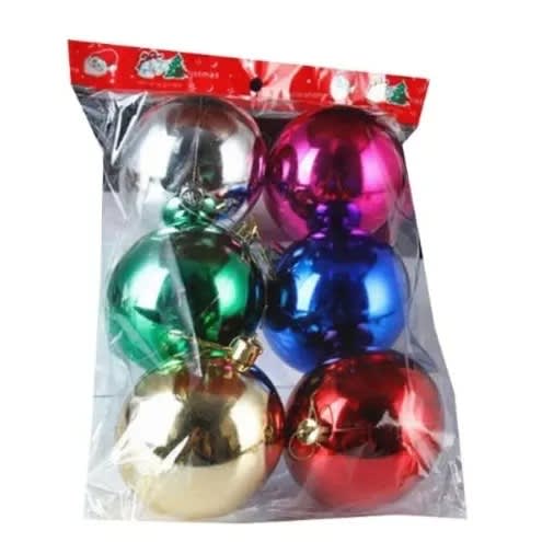 Multicolored christmas balls hotsell