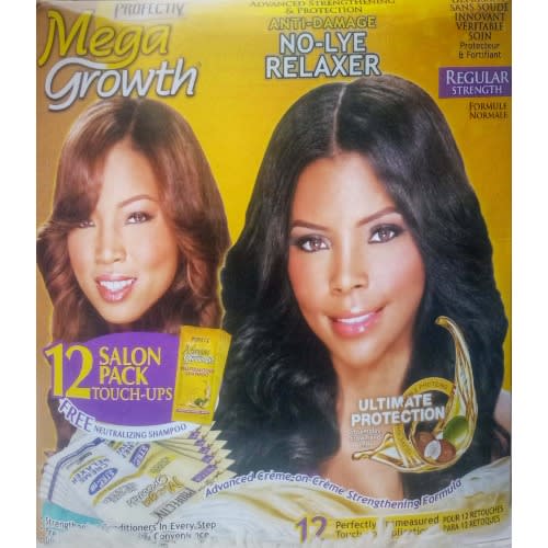 Profectiv Mega Growth No Lye Relaxer 12 Salon Pack Konga