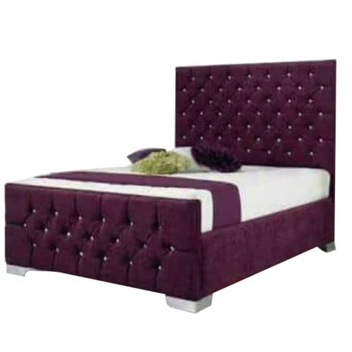 Fully Cushioned Bed Frame Purple, How To Put Together Purple Bed Frame