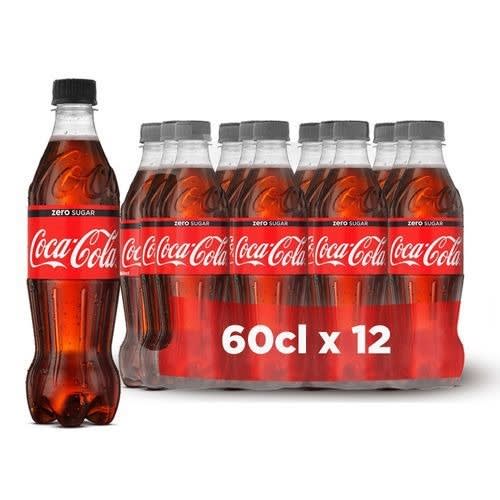 Zero Sugar - 60cl x 12 Bottles.