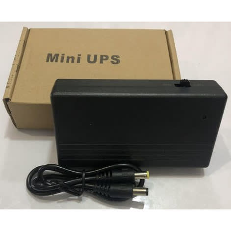 Mini Ups Battery Backup Power Supply 12volts 1amp 1 000mah Konga Online Shopping