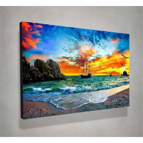 Abstract Pirate Canvas - 72