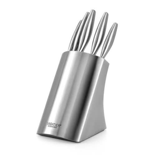 Tesco 5 Piece Stainless Steel Knife Block Set Konga Online Shopping Shop in store or online.