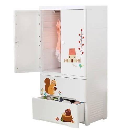 baby plastic wardrobe