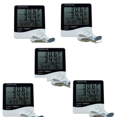 indoor outdoor hygrometer thermometer htc2 set of 5pcs